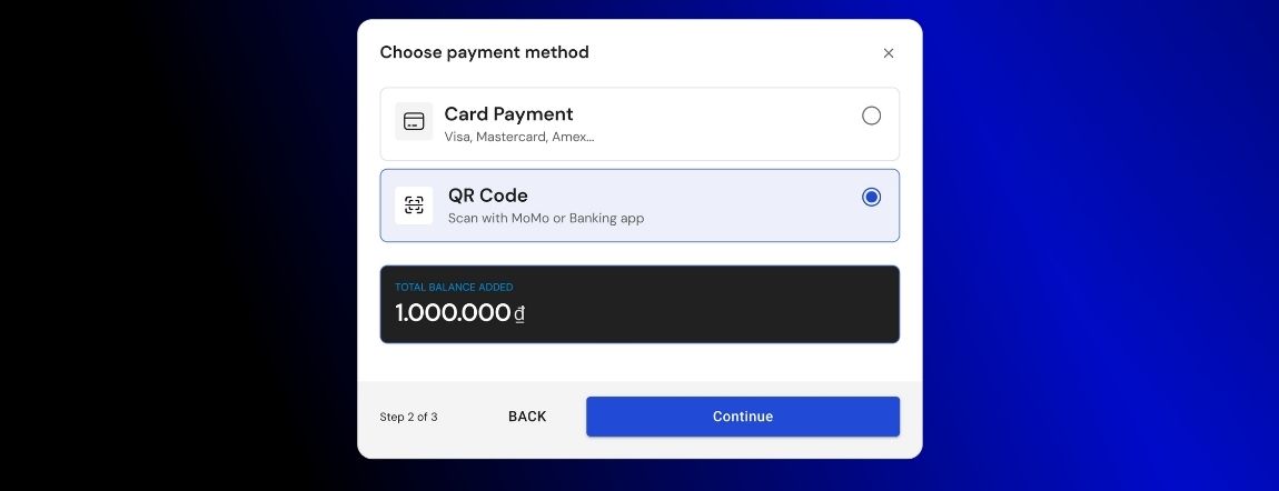 How to top-up your Allingo balance — figure 4